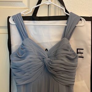 Azazie Bridesmaids Dress Dusty Blue